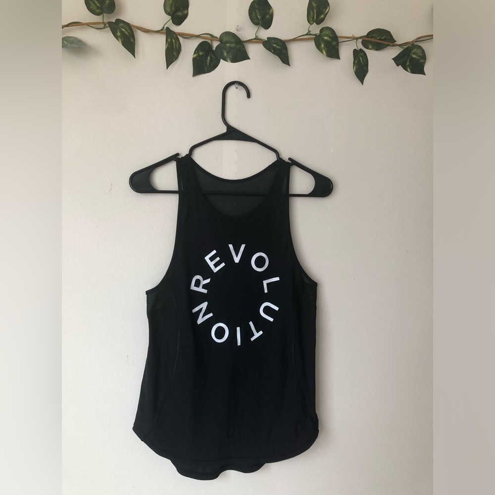 Lululemon Women’s Sculpt Tank Top with Mesh Cutout Black Size Small